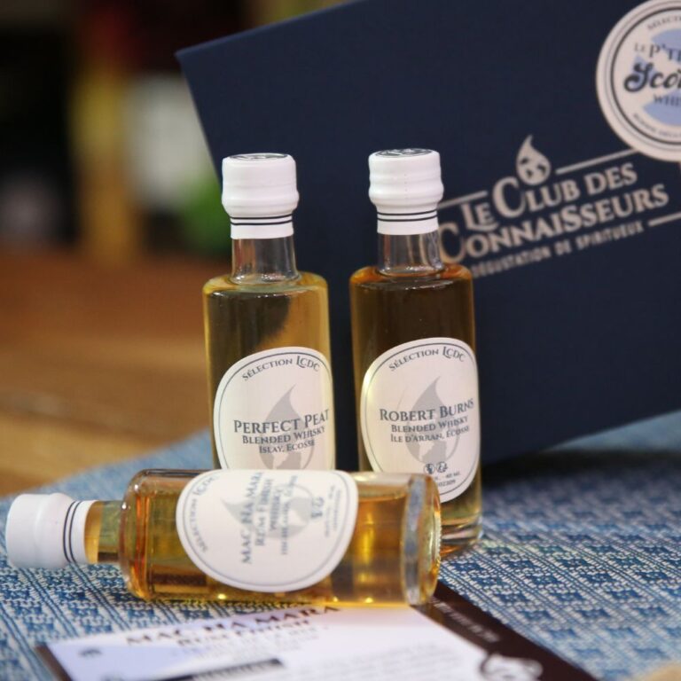 Coffret Dégustation Whisky Ptit Scottish Le Club des Connaisseurs 2