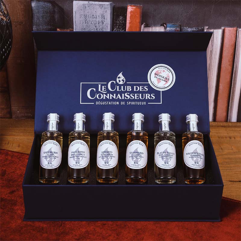 le club des connaisseurs - Accueil club des connaisseurs - coffret degustation whiskies du Monde - coffret cadeau