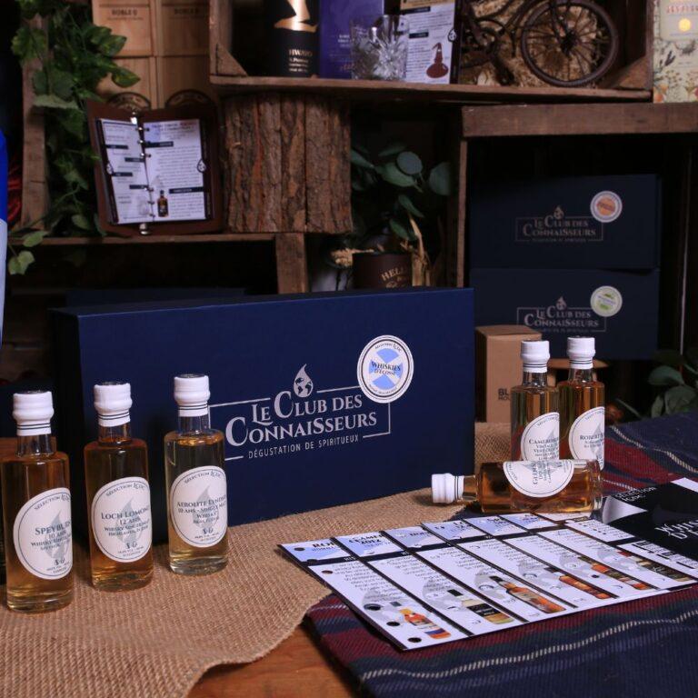 COFFRET WHISKYS ECOSSE LE CLUB DES CONNAISSEURS 1