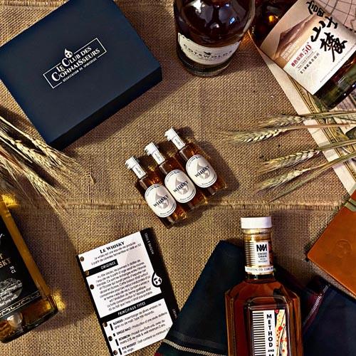 Le Club des Connaisseurs - Box Abonnement Spiritueux 3 Whiskies