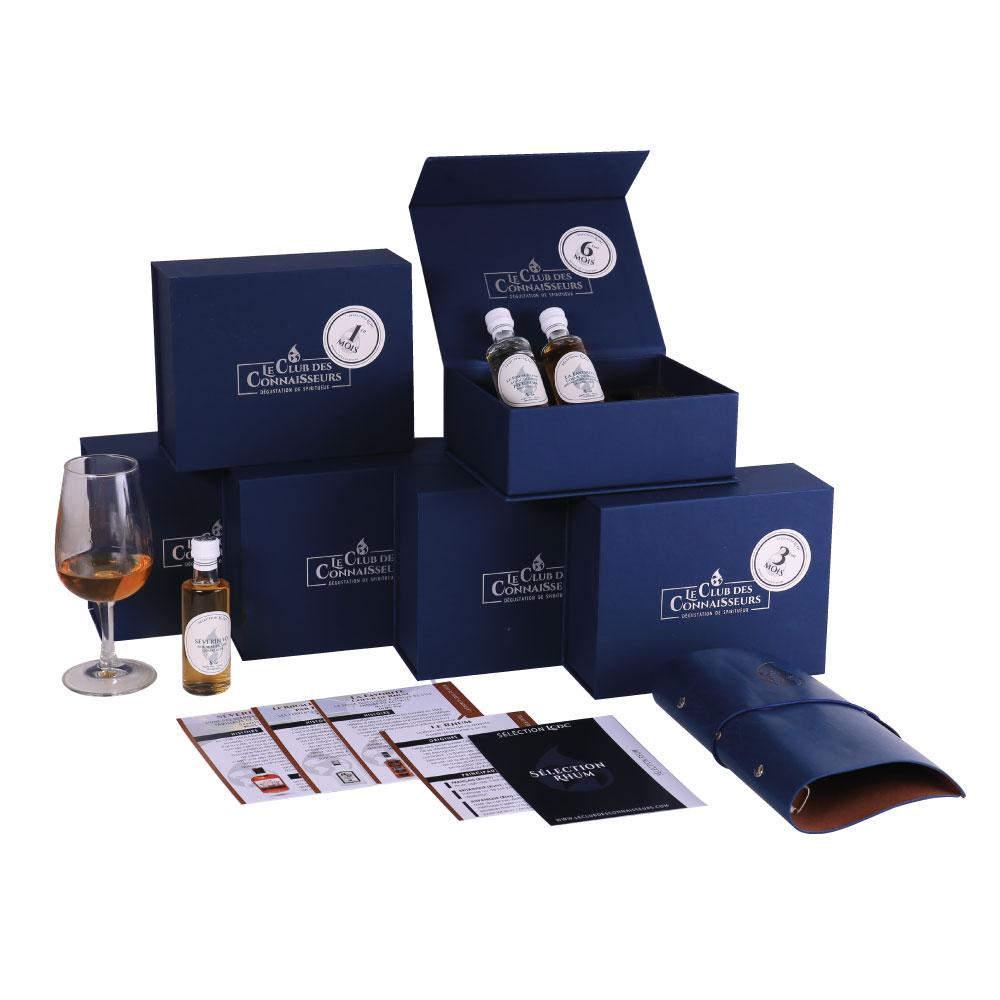 Abonnement coffret dégustation rhum - Box rhum