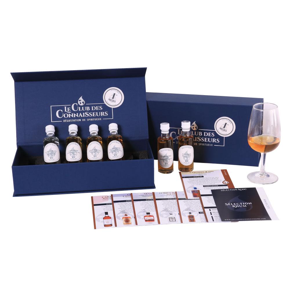 Abonnement coffret dégustation rhum - Box rhum