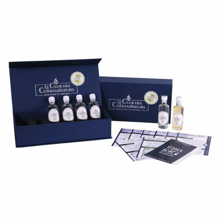 le club des connaissurs - coffret gin bio de france