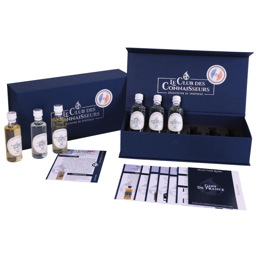 le club des connaisseurs -coffret gin de france