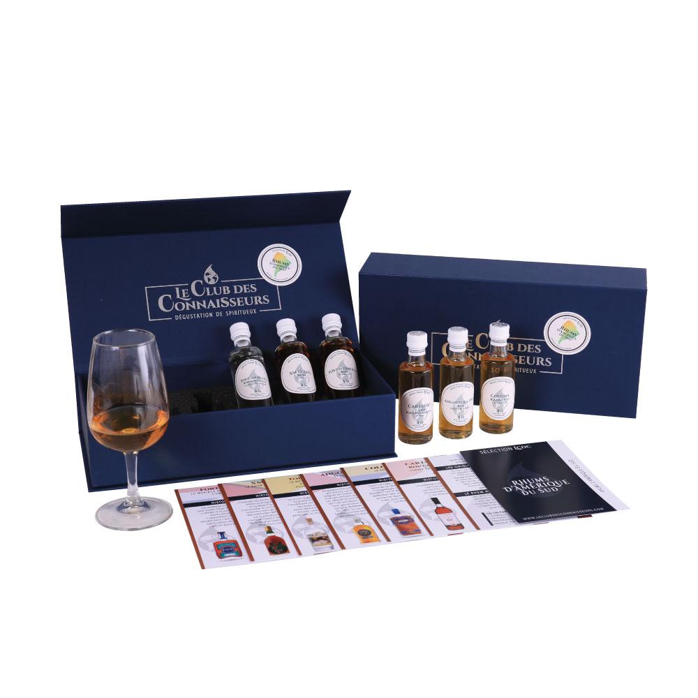 Coffret de 6 Rhums d'exception du Monde