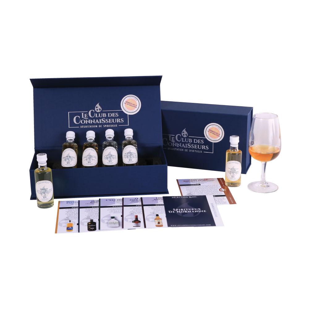 Achat Coffret Dégustation Whisky Tourbé - 6 x 40 ml Fiches de