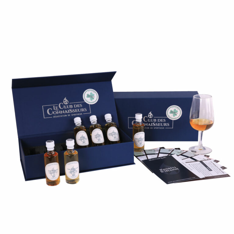 le club des connaisseurs - coffret whiskey d'irlande