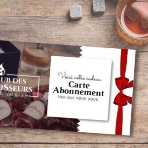 carte cadeau box abonnement Le Club des Connaisseurs