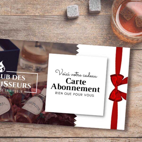 carte cadeau box abonnement Le Club des Connaisseurs