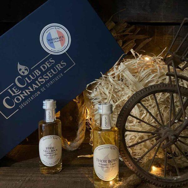 le club des connaisseurs coffret degustation Whiskies français - Eddu Grey Rock