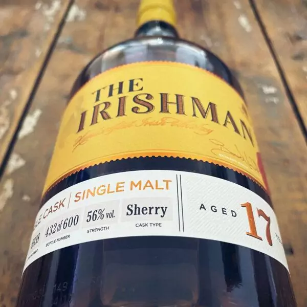 le club des connaisseurs -whisky - THE IRISHMAN SINGLE MALT 17 ANS- Irlande