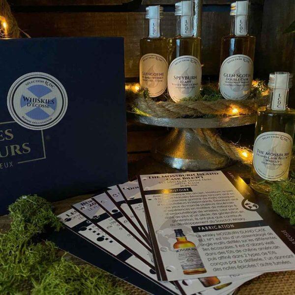 le club des connaisseurs coffret degustation whiskies Écosse - The Mossburn