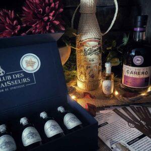 le club des connaisseurs coffret degustation rhum sélection du mois - box cadeau
