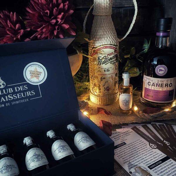 le club des connaisseurs coffret degustation rhum sélection du mois - box cadeau