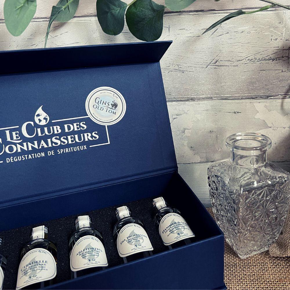 le club des connaisseurs coffret degustation gins Old Tom - box cadeau