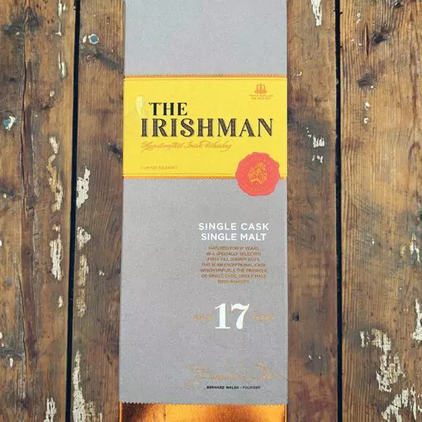 le club des connaisseurs -whisky - THE IRISHMAN SINGLE MALT 17 ANS - Irlande