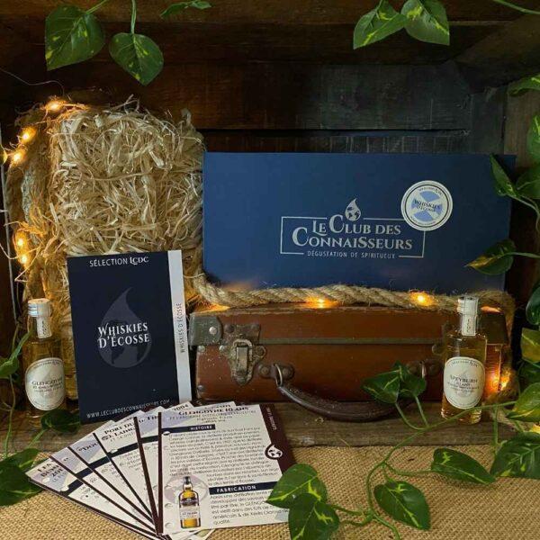 Le club des connaisseurs - box cadeau whisky d'Ecosse - Glengoyne