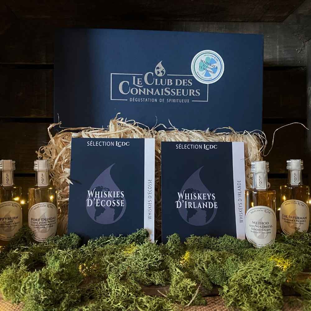 le club des connaisseurs - coffret whiskies irlande ecosse - Port Dundas