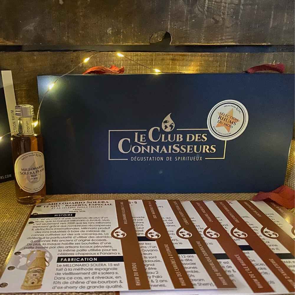 Coffret Cadeau Dégustation de Rhum à Paris 9ème - Tarif Solo - 2h