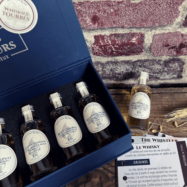 le club des connaisseurs coffret degustation whiskies tourbés - The Whistler The good, the bad and the smoky