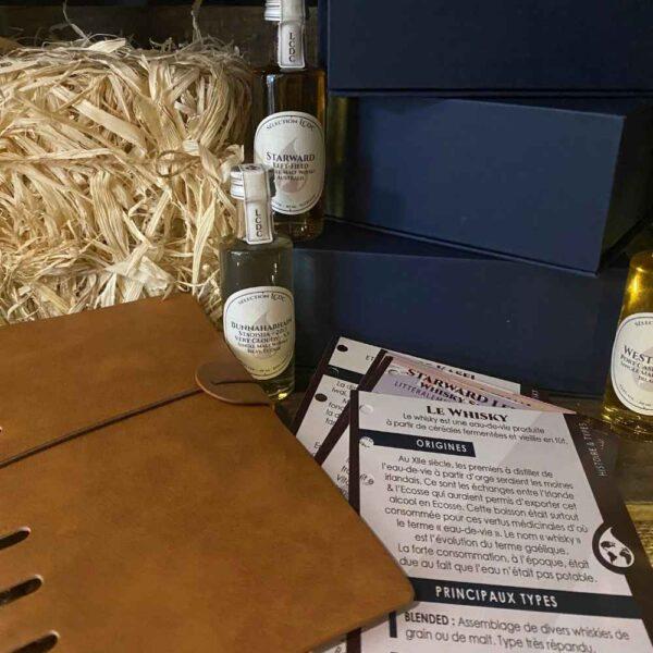 Le club des connaisseurs - box 3 whiskys : abonnement coffret cadeau