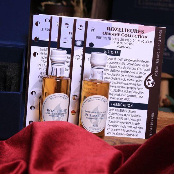 COFFRET WHISKY DE FRANCE LE CLUB DES CONNAISSEURS 2