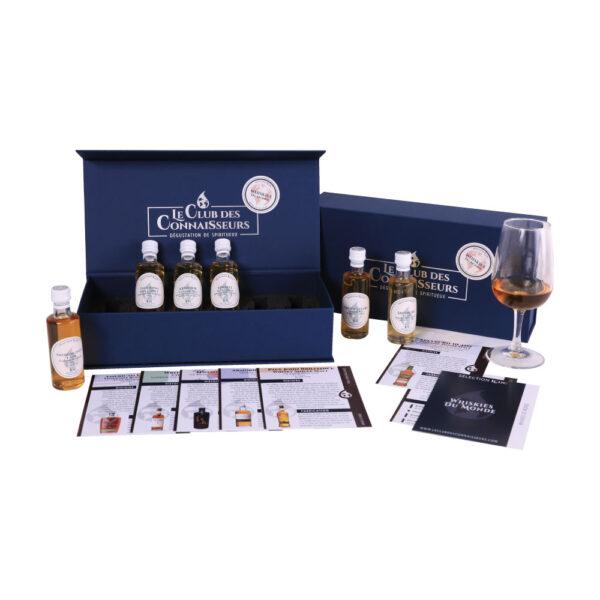 Coffret dégustation Whiskys du Monde Le Club des Connaisseurs