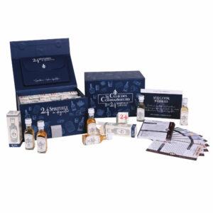 Calendrier de l'avent whisky selection - fond blanc - Le Club des Connaisseurs