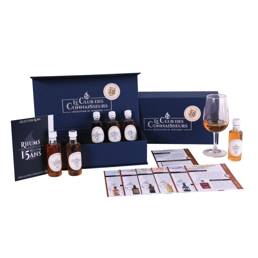 Sommellerie de France Coffret Cadeau 'Dégustation Rhum