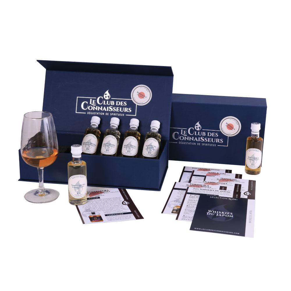 Coffret dégustation whisky japonais - voyage au cœur du Japon !