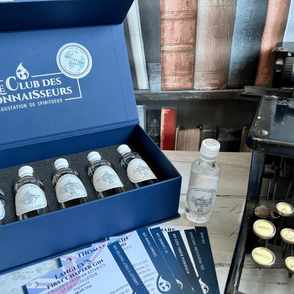 le club des connaisseurs - coffret degustation initiation gin