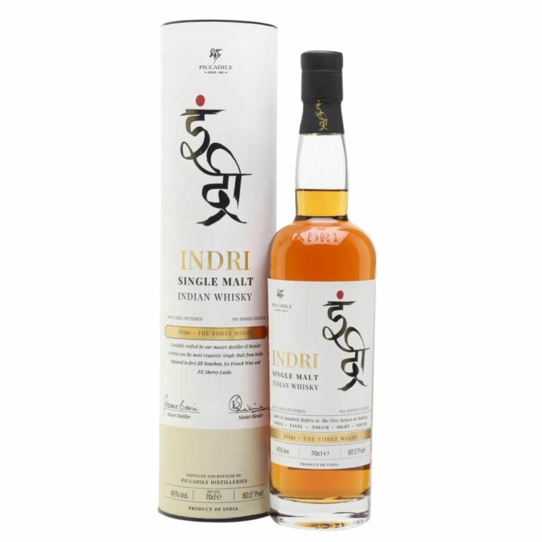 le club des connaisseurs - Indri Trini Indian single malt - fond blanc