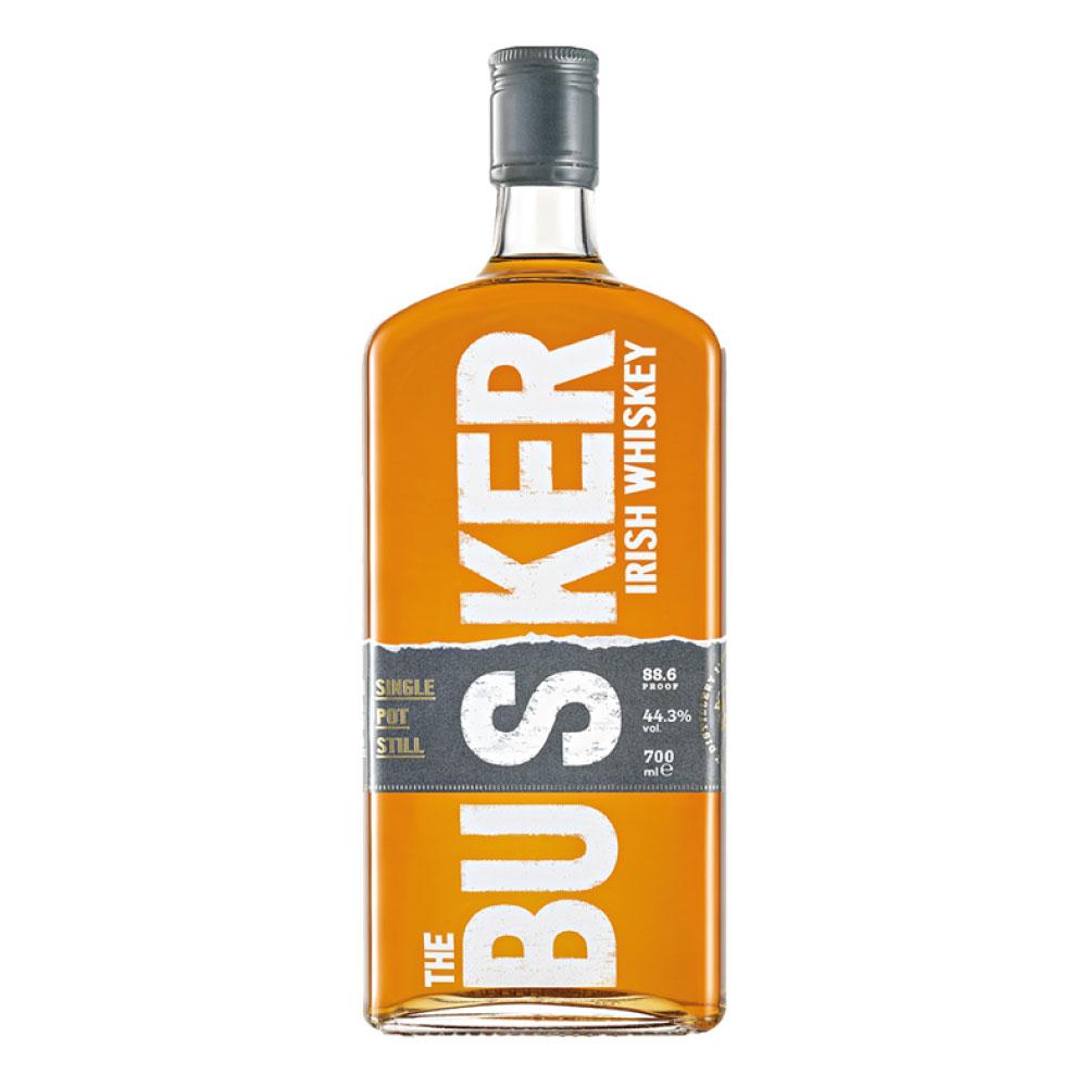 le club des connaisseurs - The busker irish whiskey - fond blanc