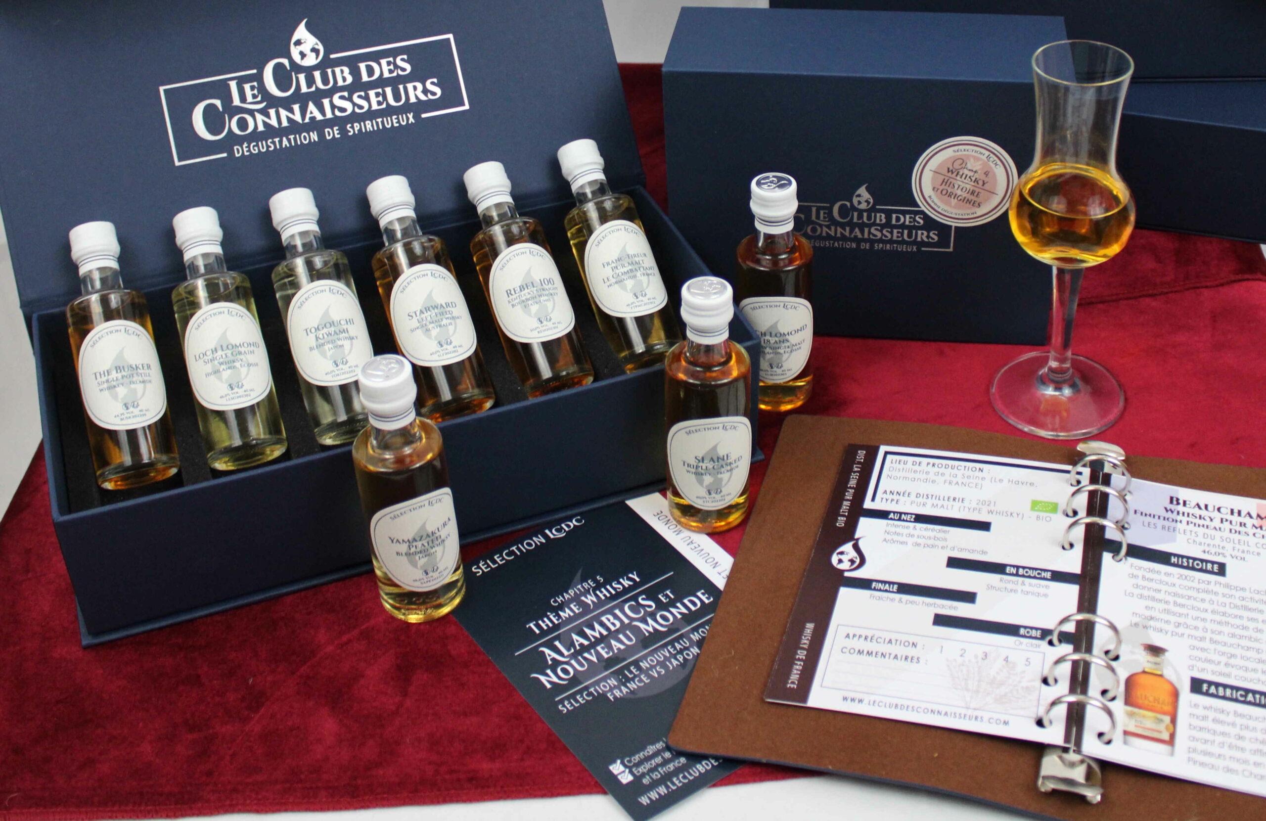 Box Abonnement Whisky - Bannière - Le Club des Connaisseurs