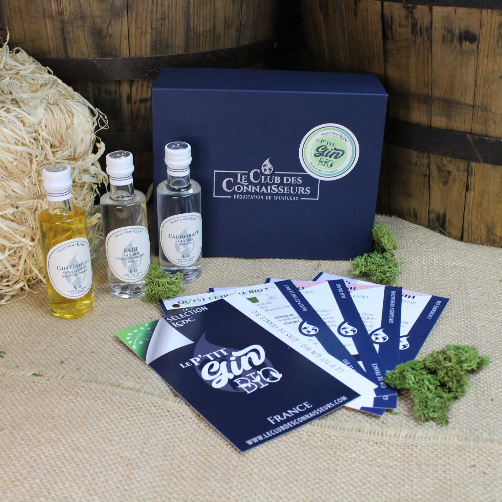 Coffret dégustation 3 Gins