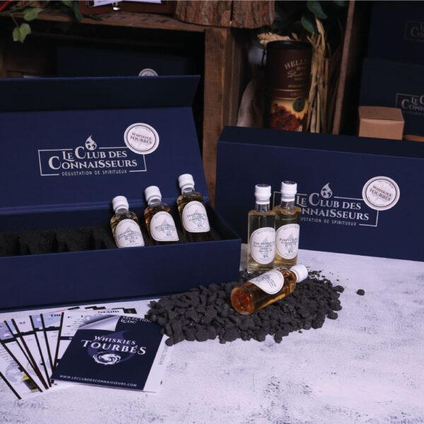 Coffret-dégustation-Whiskys-Tourbés-Le-Club-des-Connaisseurs-1