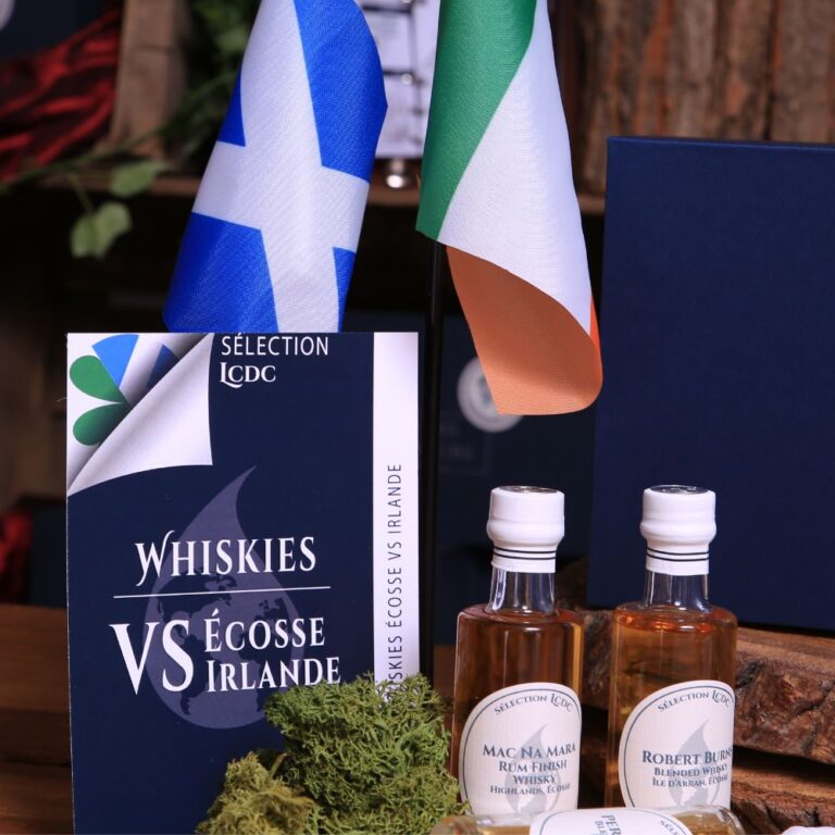 Coffret Dégustation Whiskys Ecosse vs Irlande Le Club des Connaisseurs Idée cadeau inité et amateur whisky
